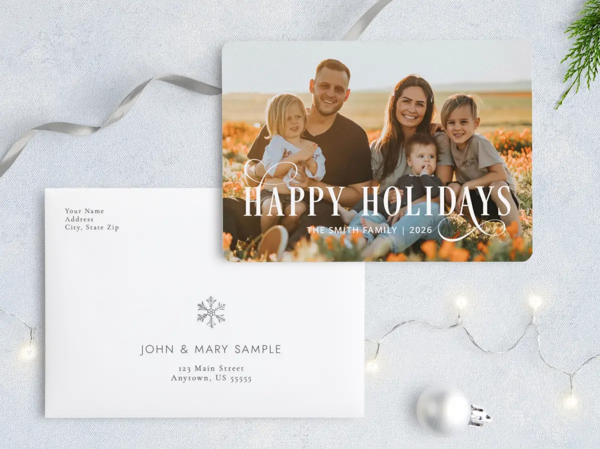 Front with Envelope Design