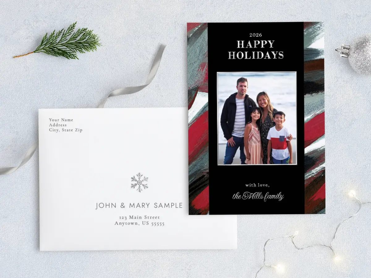 Front with Envelope Design