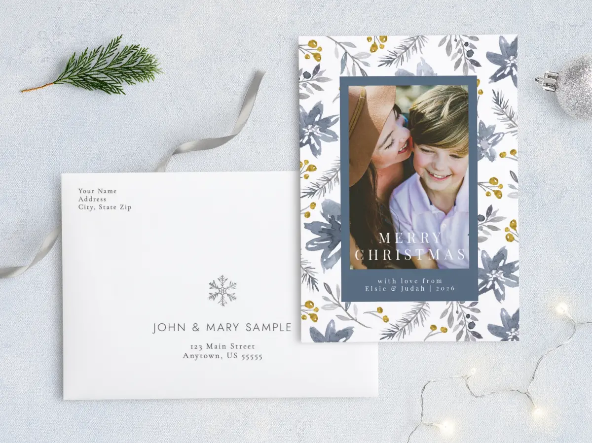 Front with Envelope Design