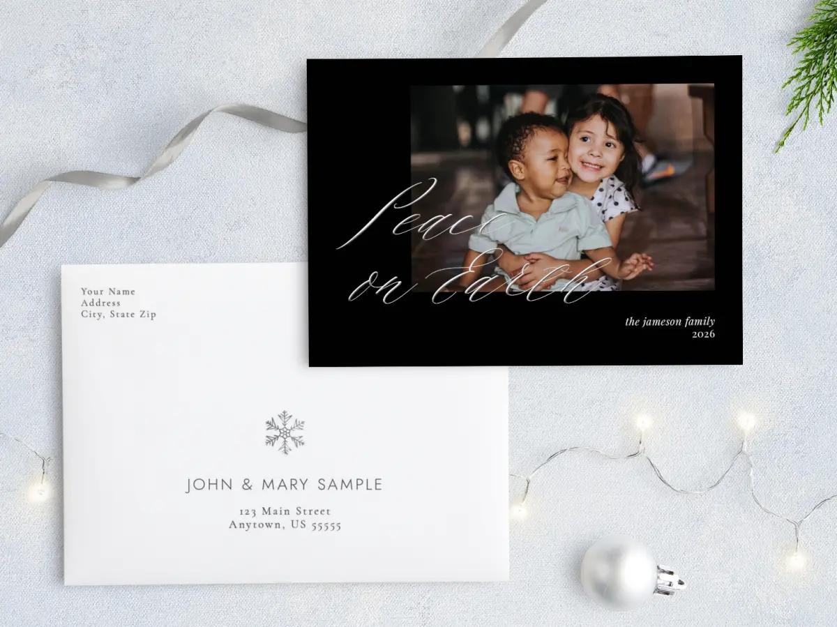 Front with Envelope Design