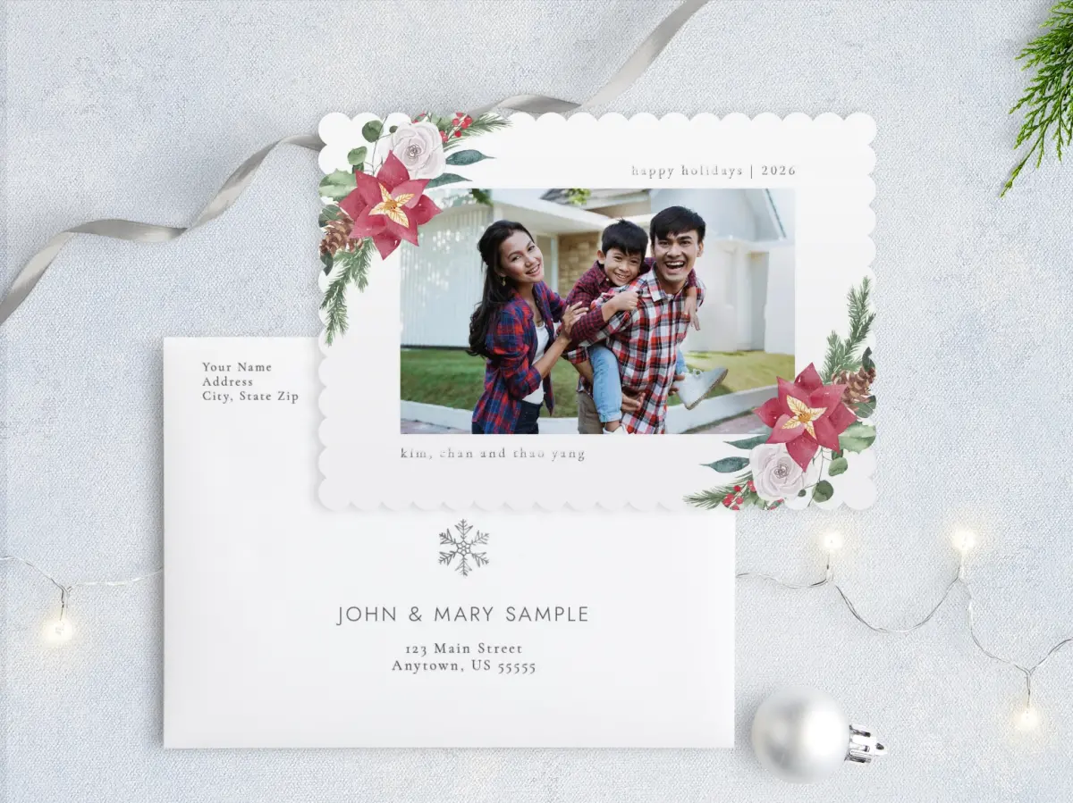 Front with Envelope Design