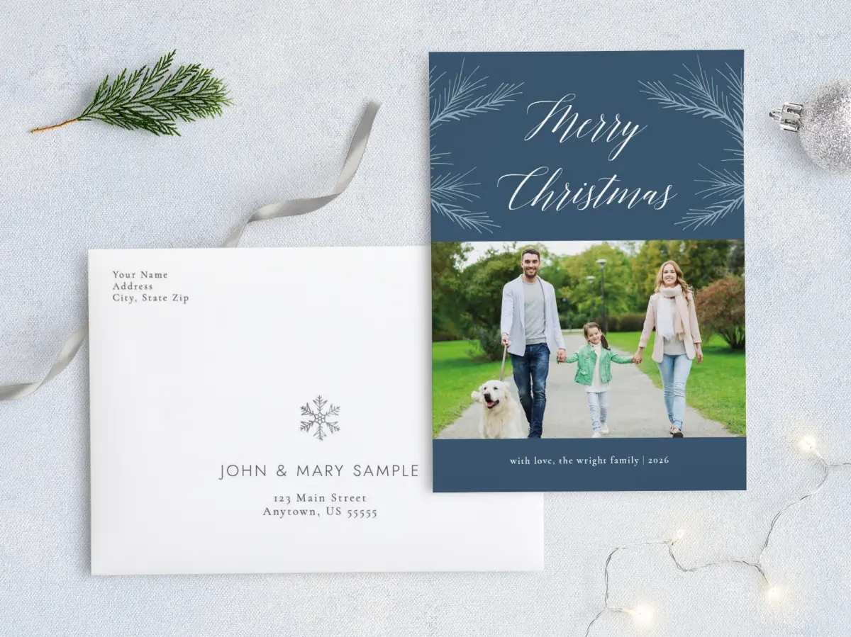 Front with Envelope Design
