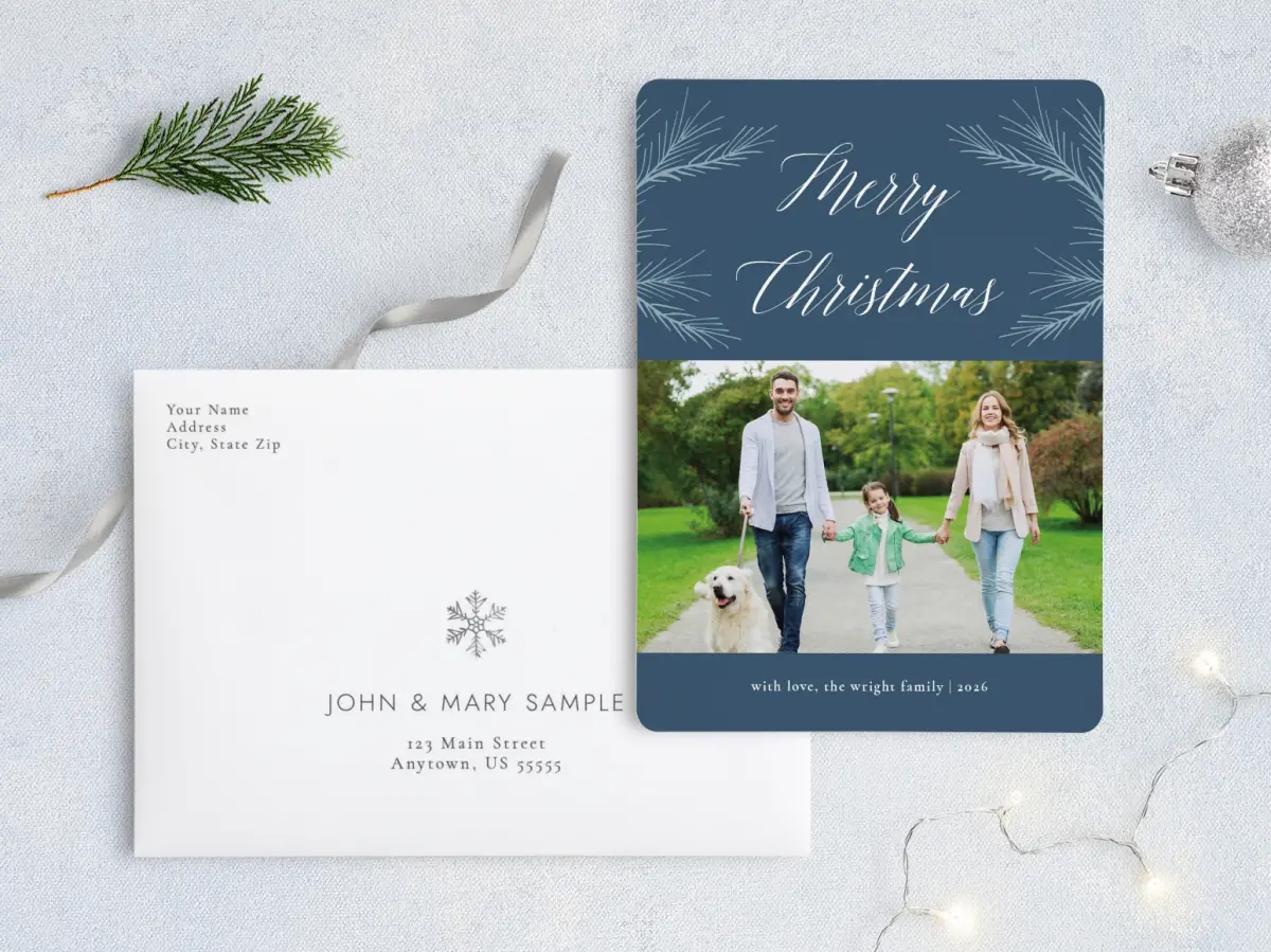Front with Envelope Design