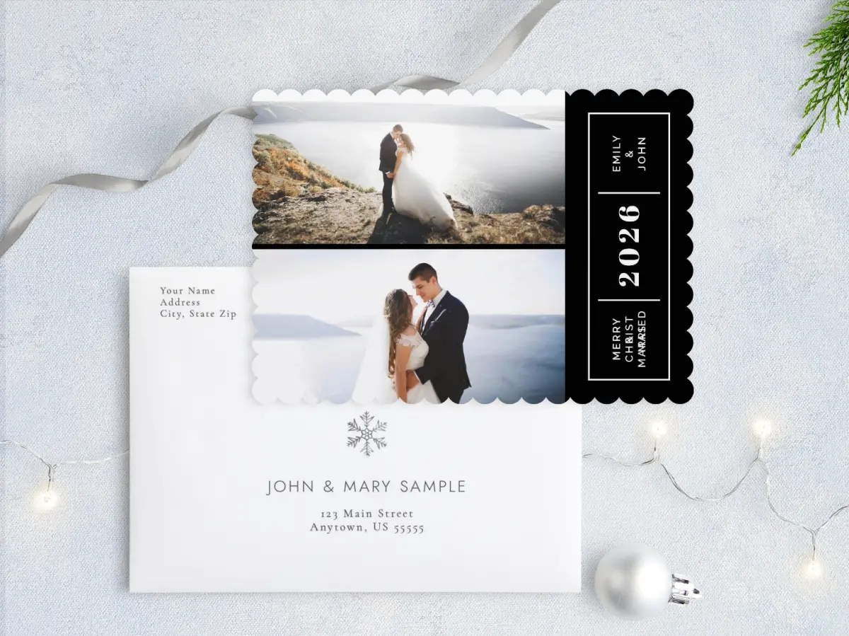 Front with Envelope Design