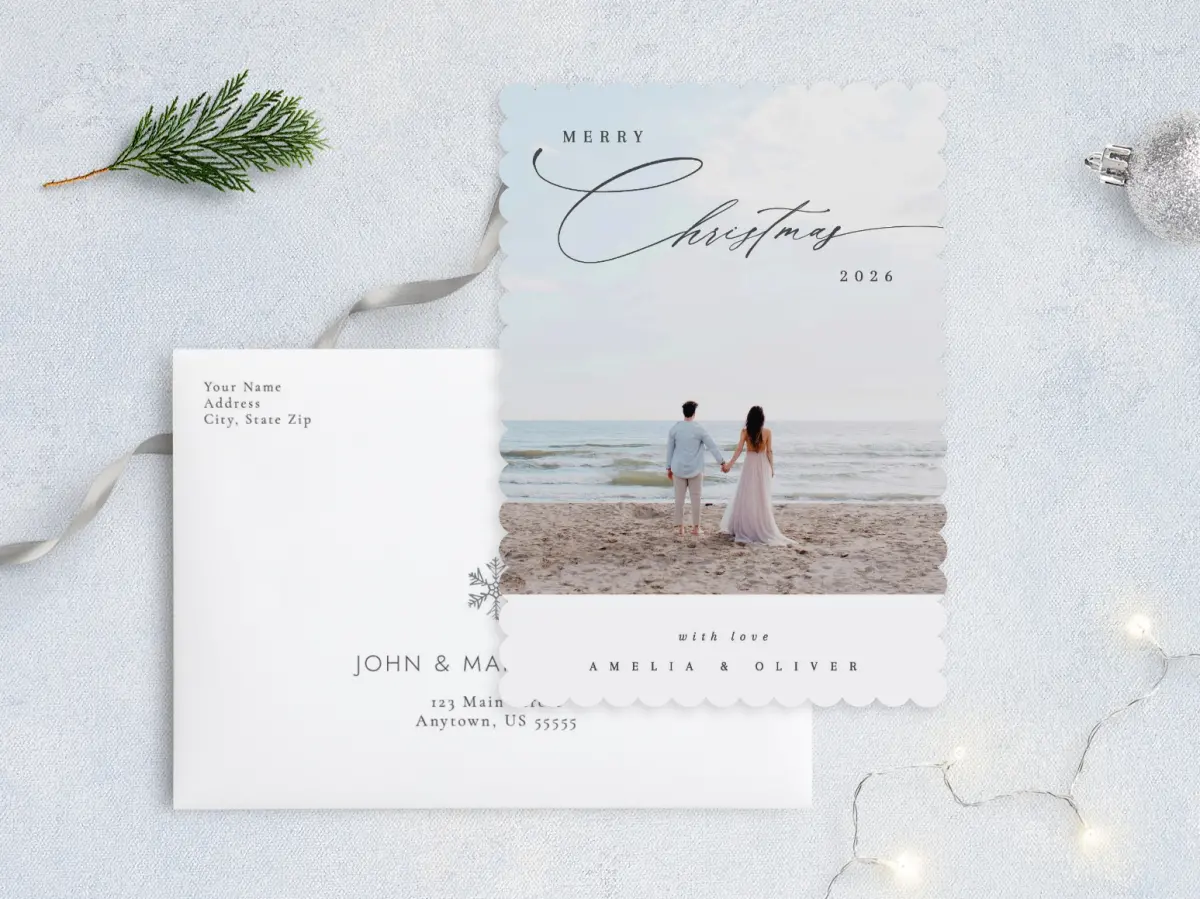Front with Envelope Design