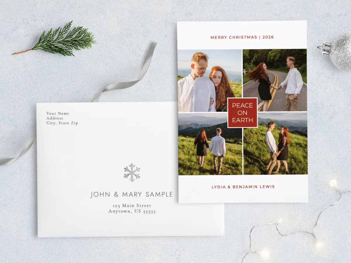 Front with Envelope Design