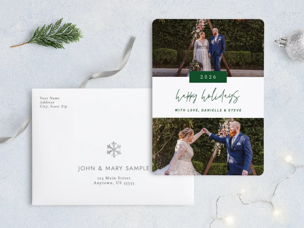 Front with Envelope Design
