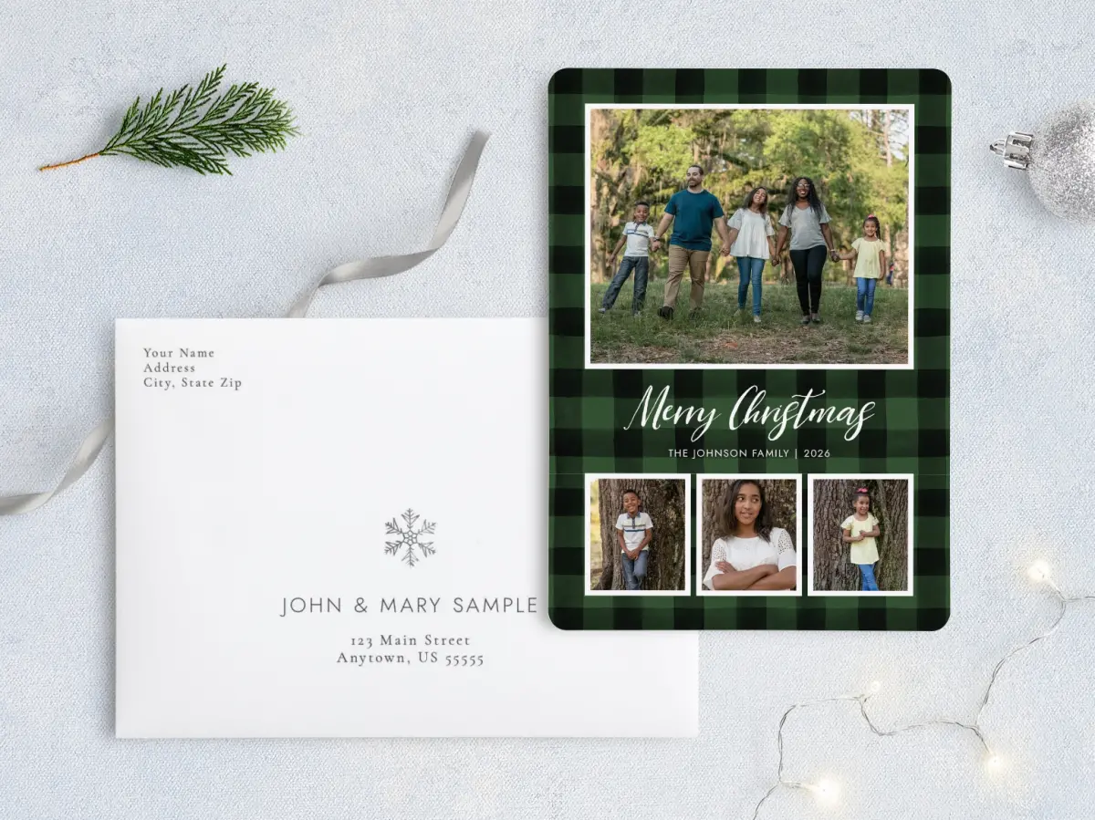 Front with Envelope Design
