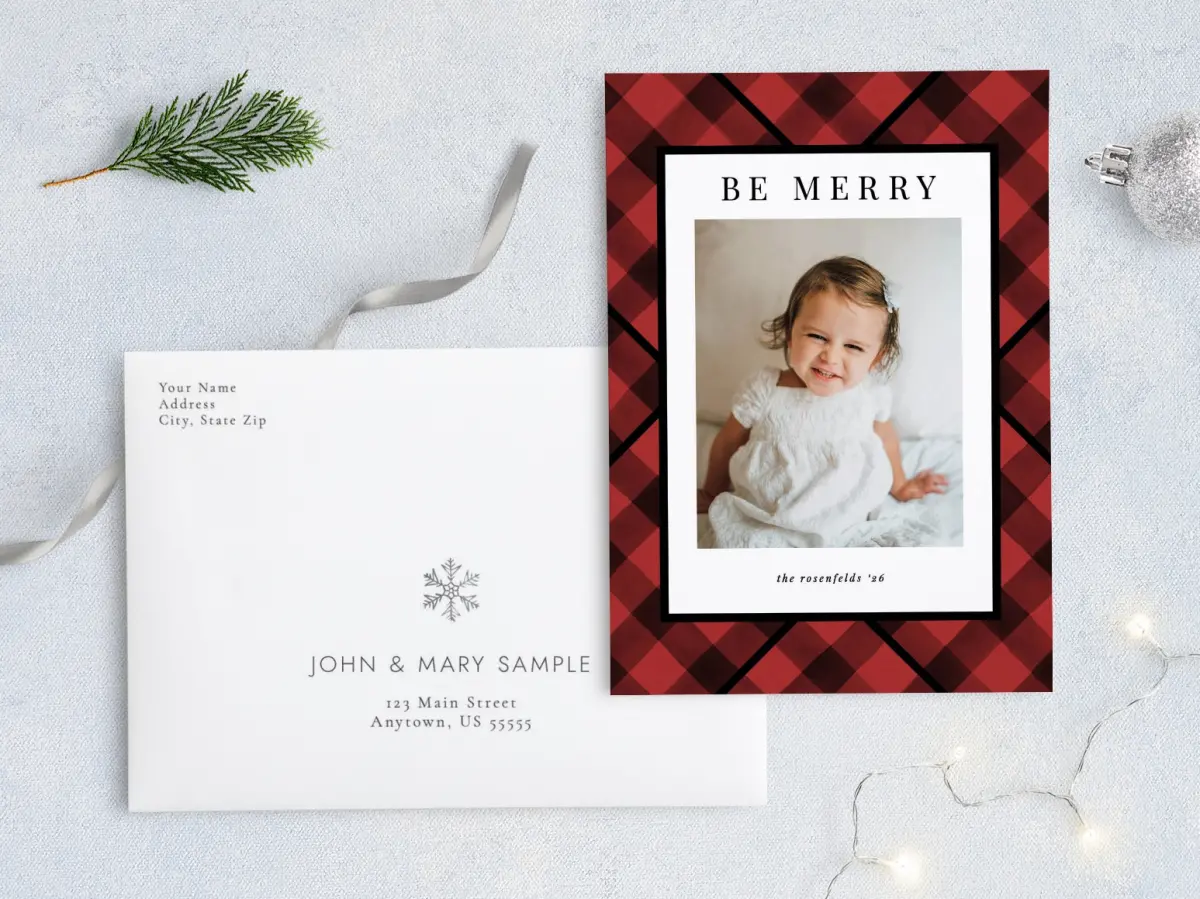Front with Envelope Design