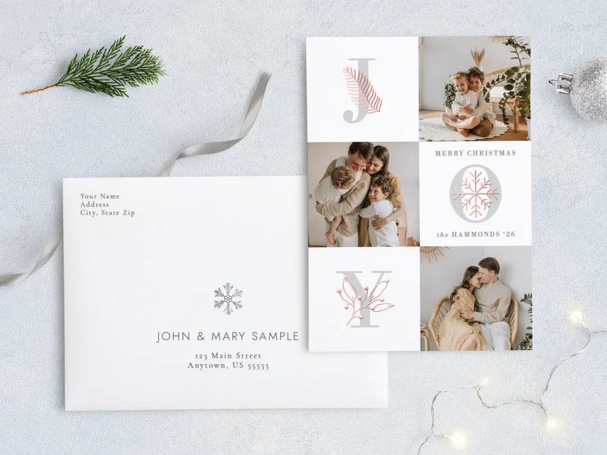 Front with Envelope Design