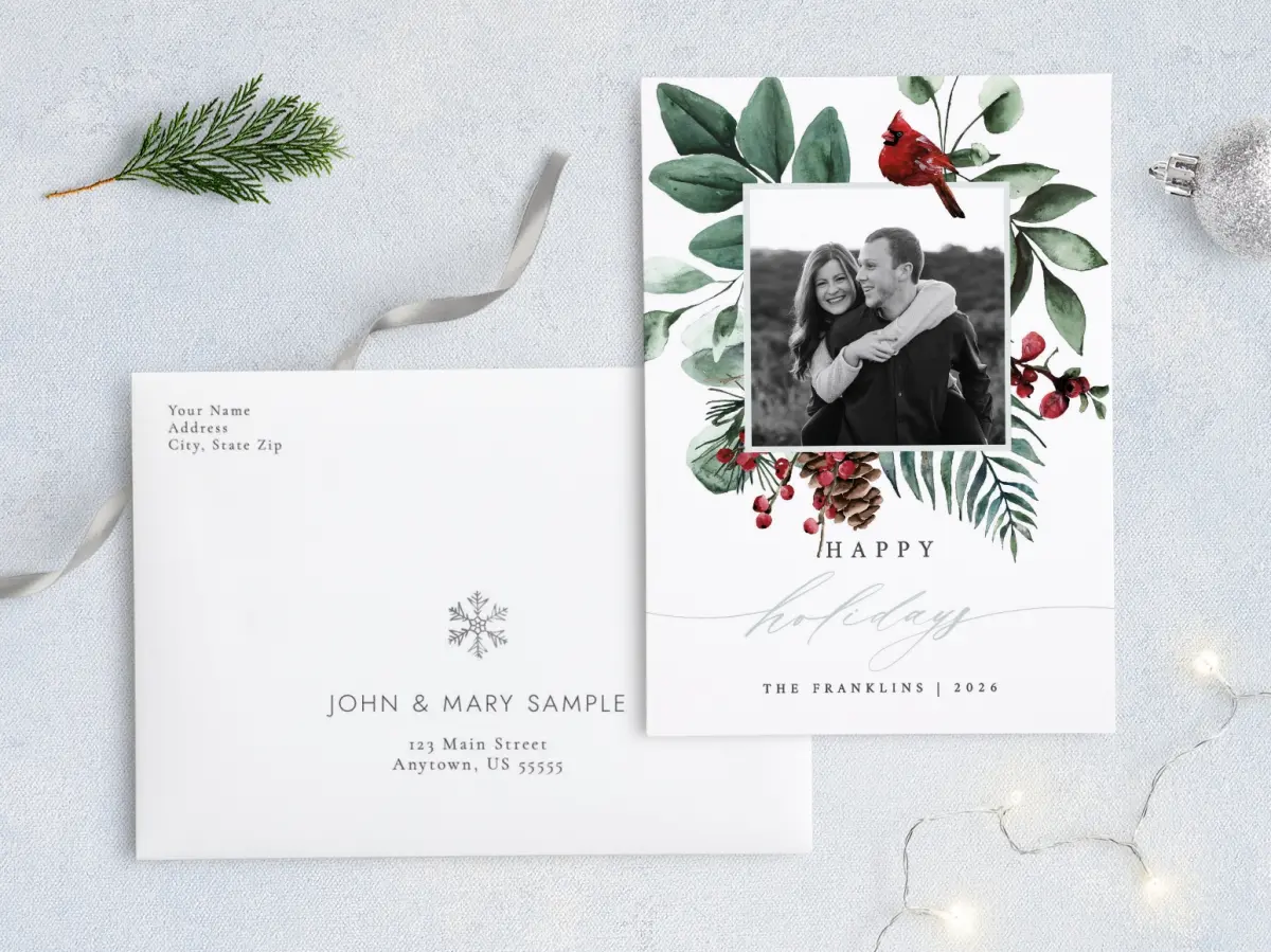 Front with Envelope Design