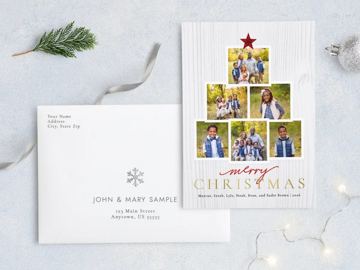 Front with Envelope Design