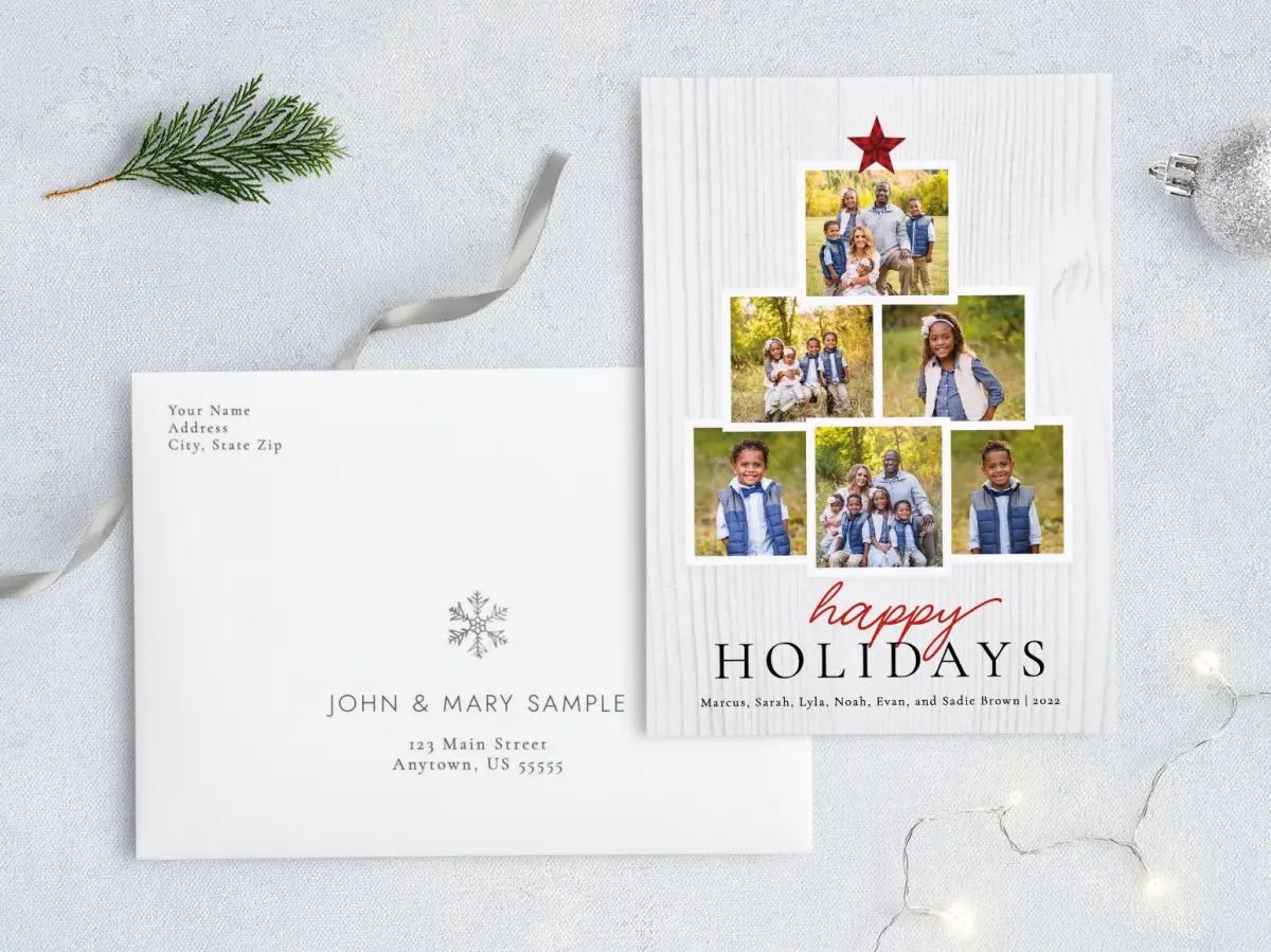 Front with Envelope Design