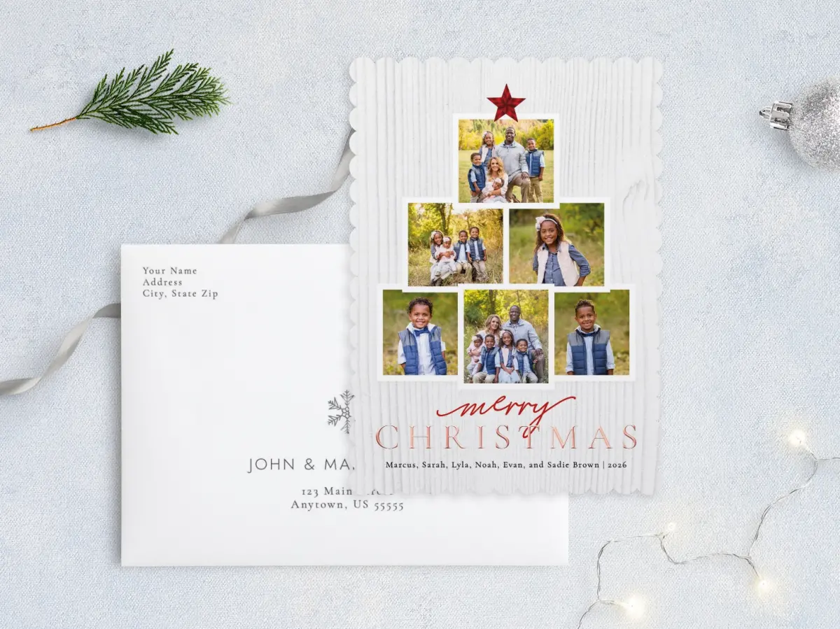Front with Envelope Design