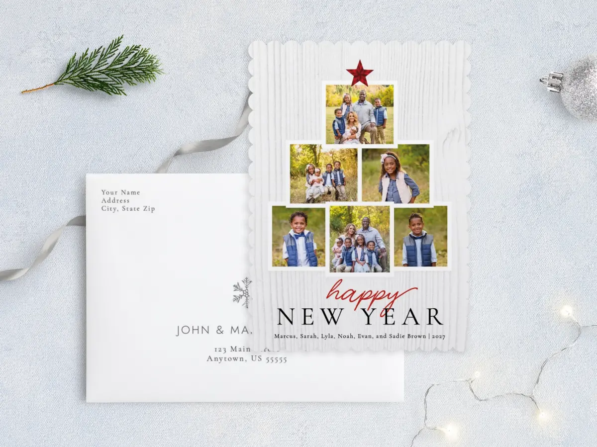 Front with Envelope Design