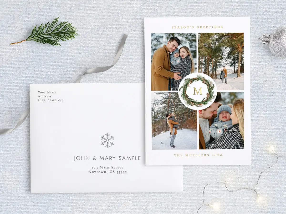 Front with Envelope Design