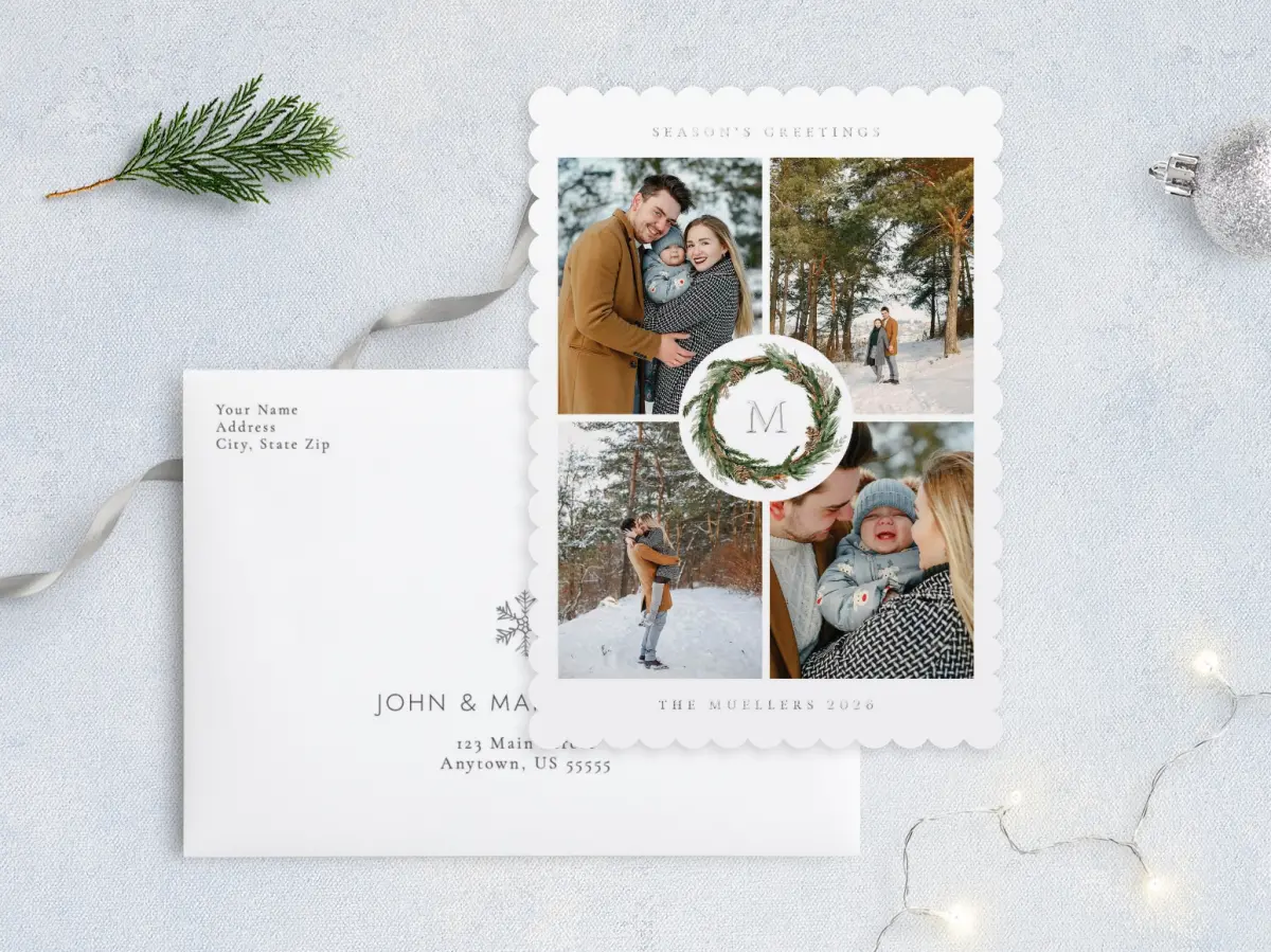Front with Envelope Design