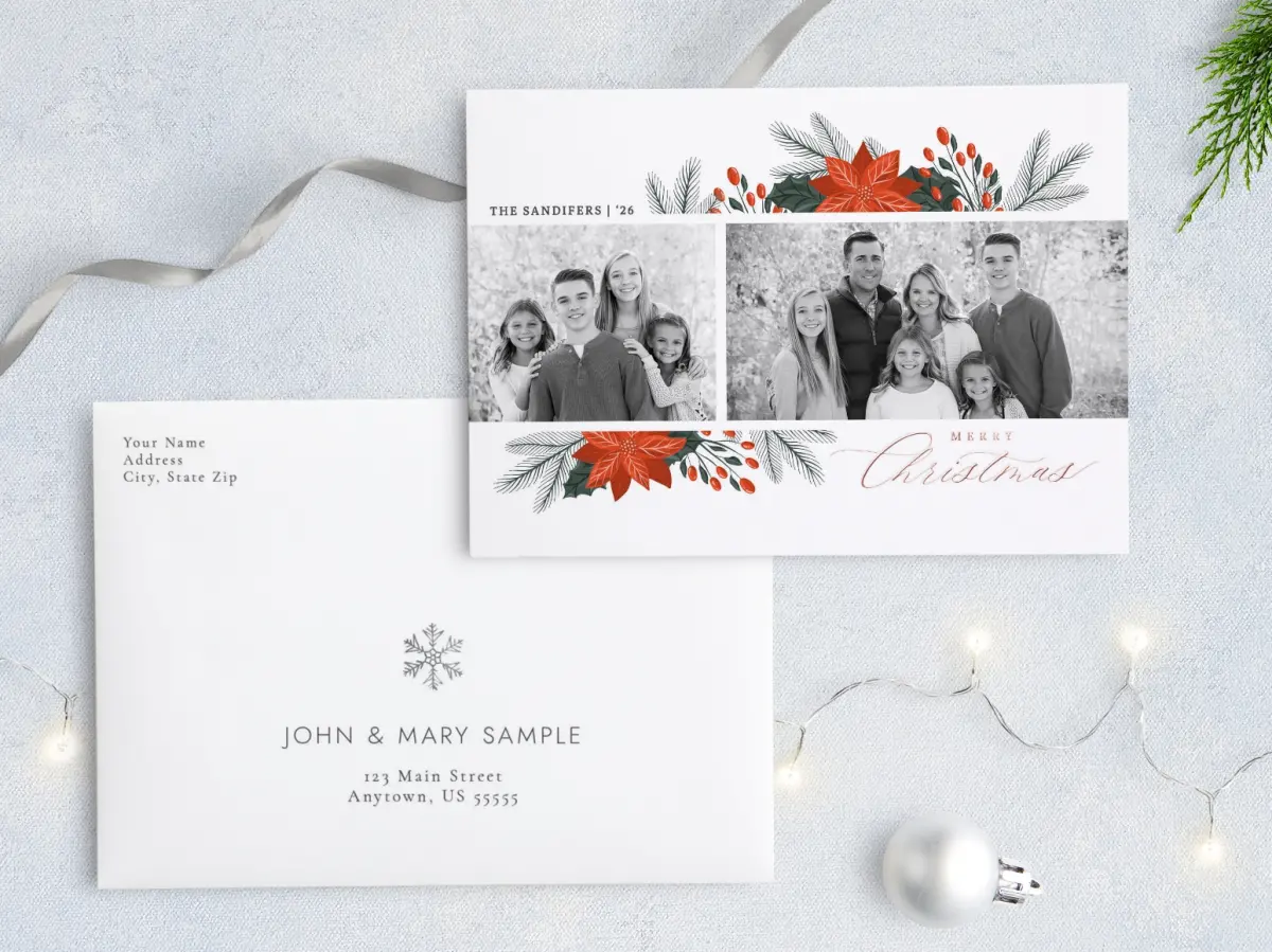 Front with Envelope Design