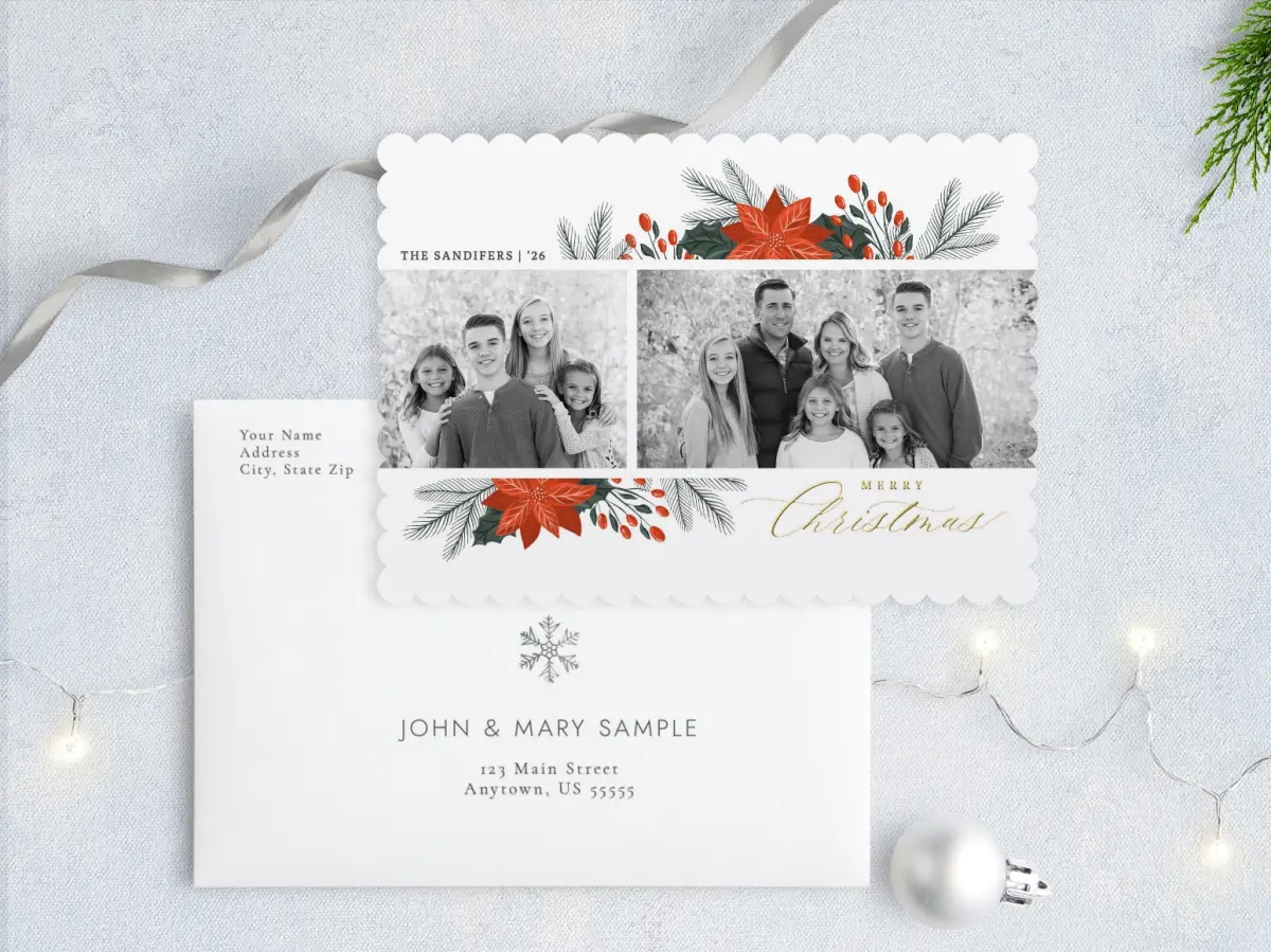 Front with Envelope Design