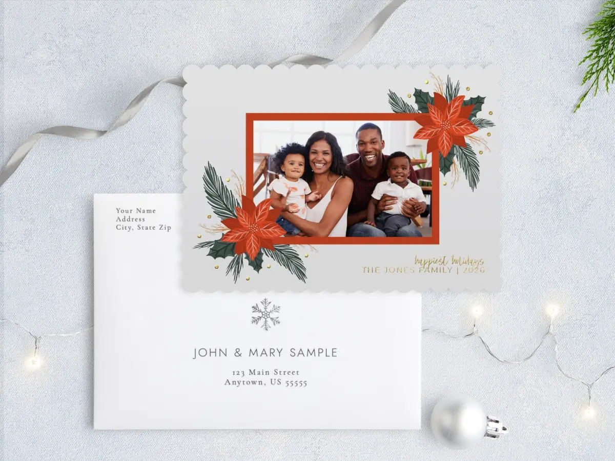 Front with Envelope Design