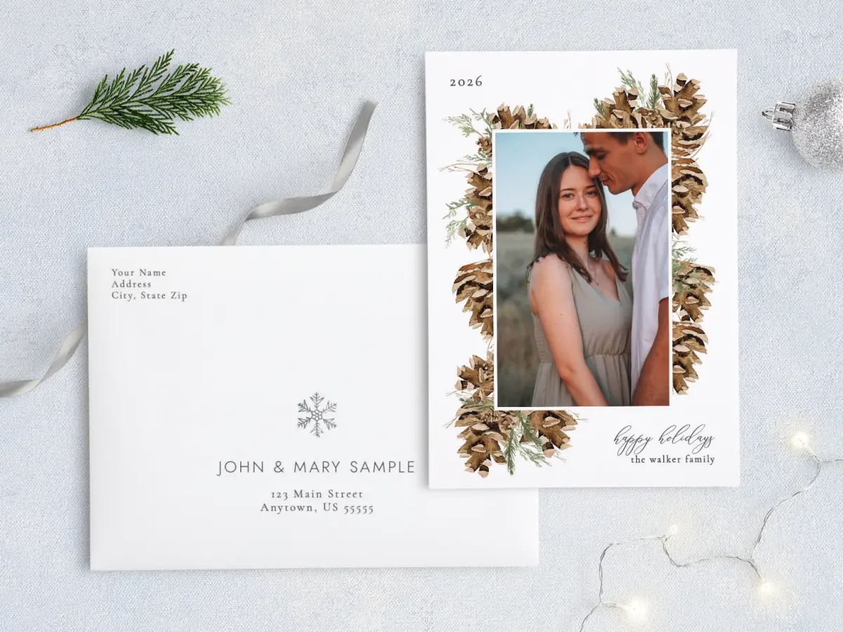 Front with Envelope Design