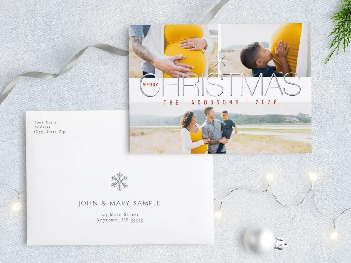 Front with Envelope Design
