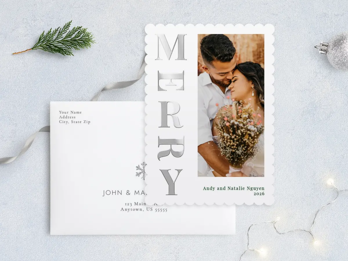 Front with Envelope Design