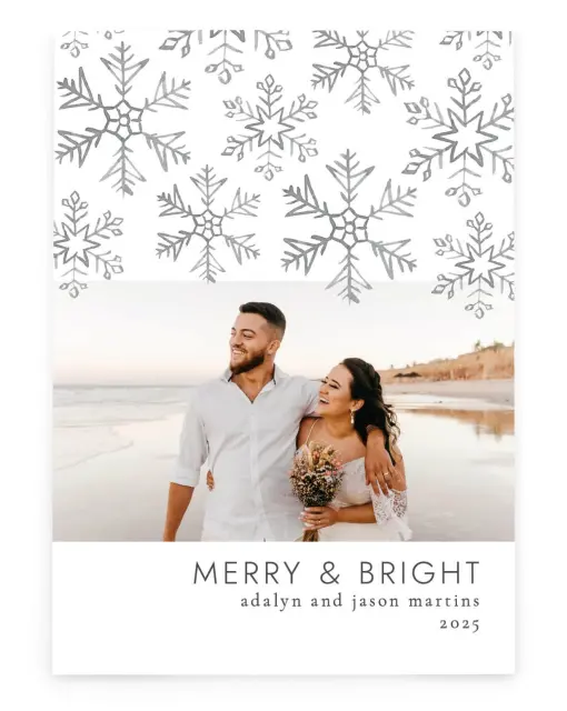 Falling Snow | Christmas Cards