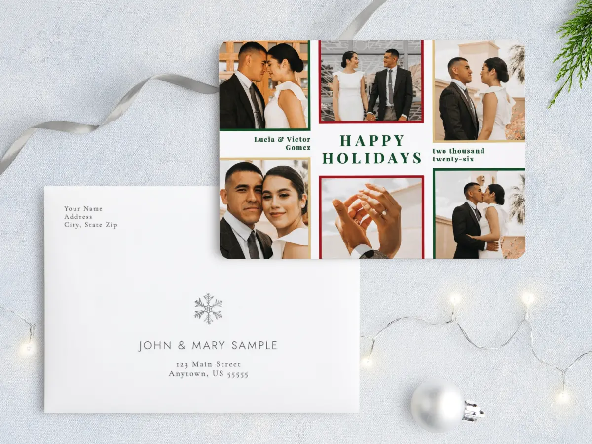 Front with Envelope Design