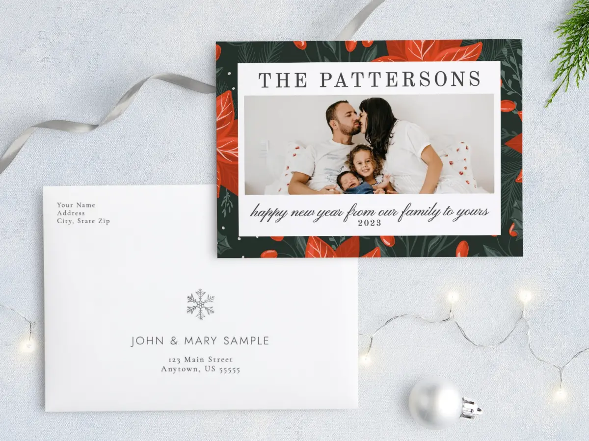 Front with Envelope Design