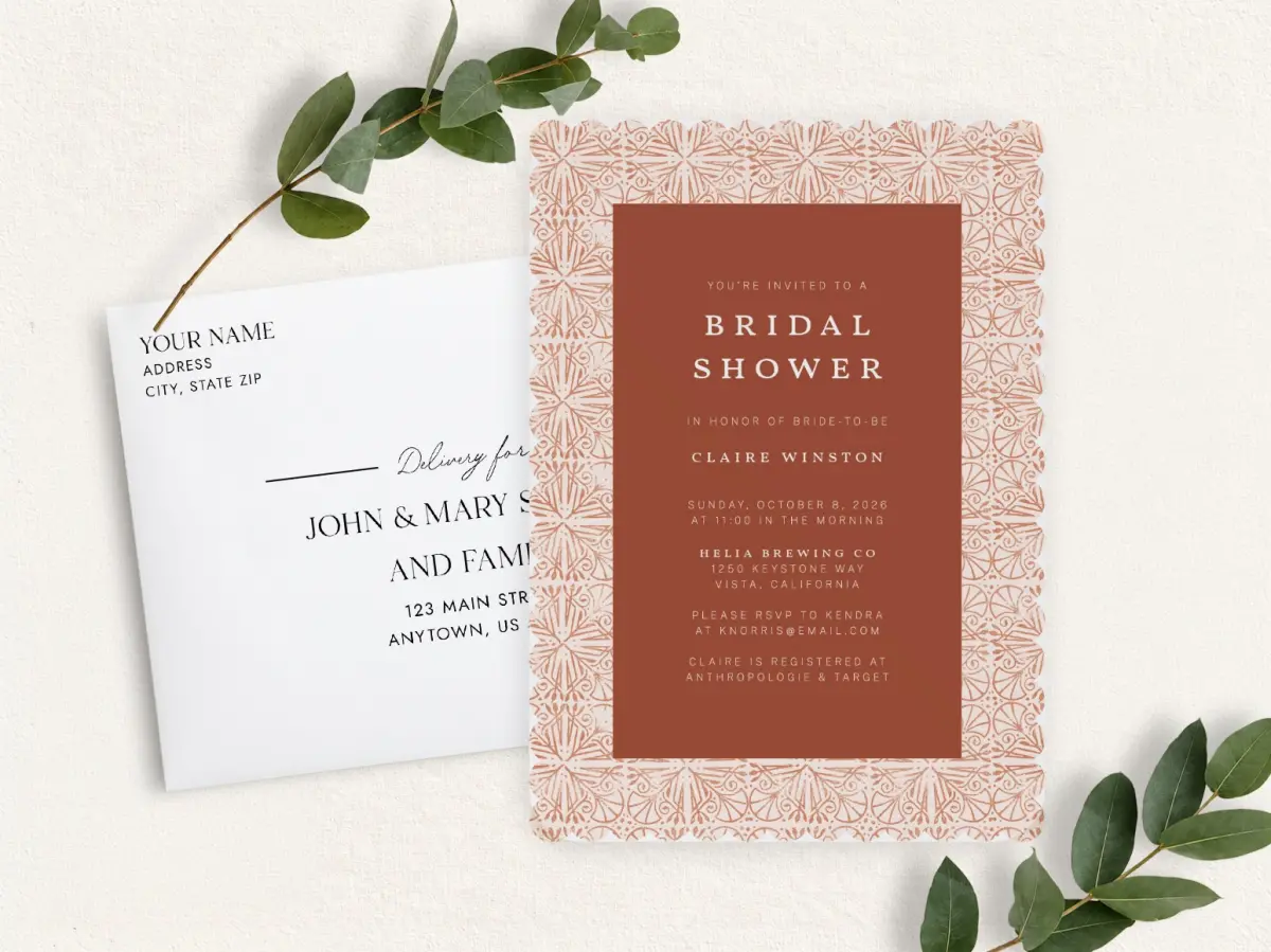 Front & Envelope