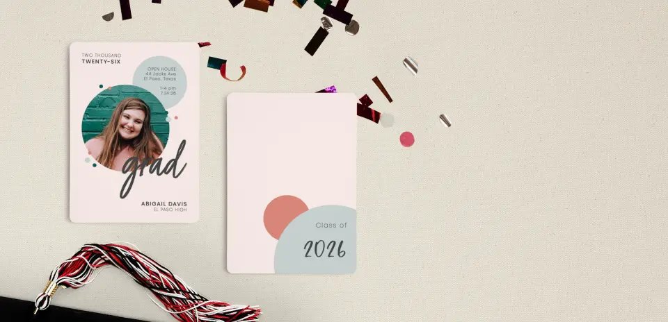 Grad Card Back