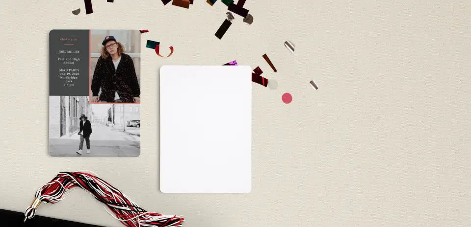 Grad Card Back