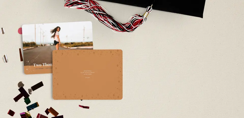 Grad Card Back