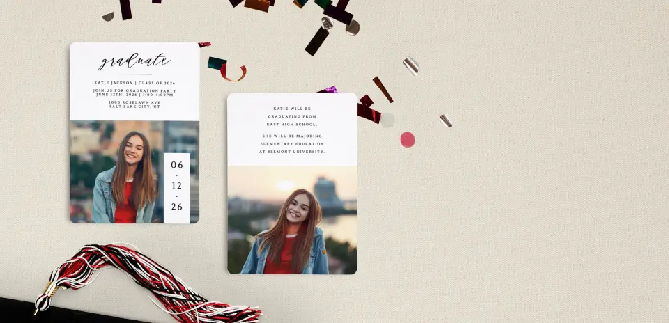 Grad Card Back
