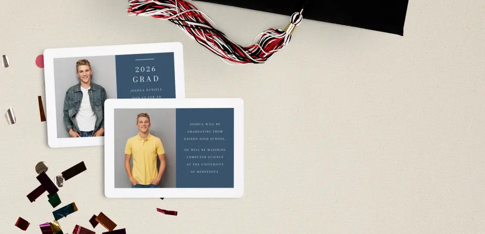 Grad Card Back