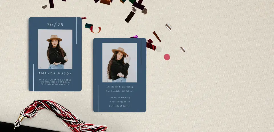 Grad Card Back