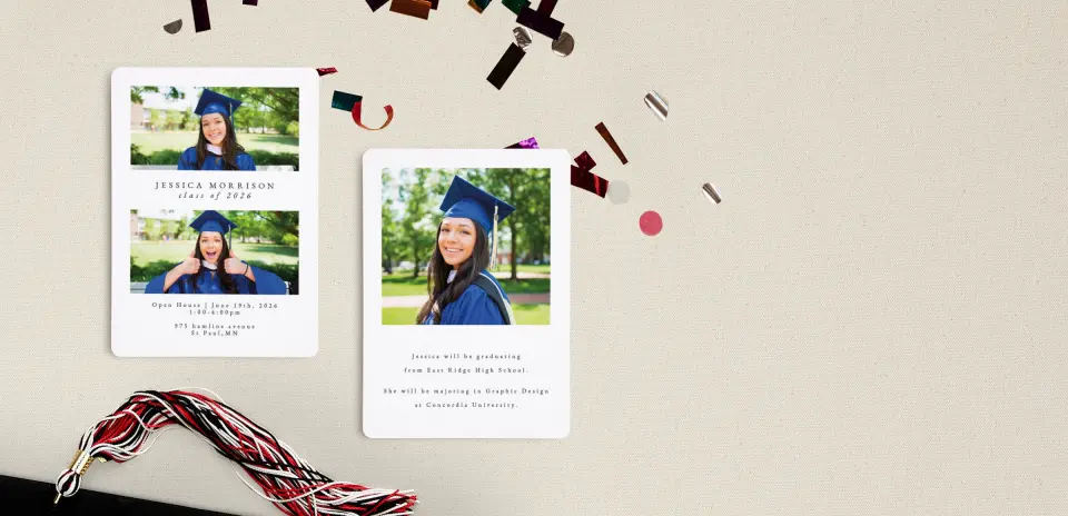 Grad Card Back