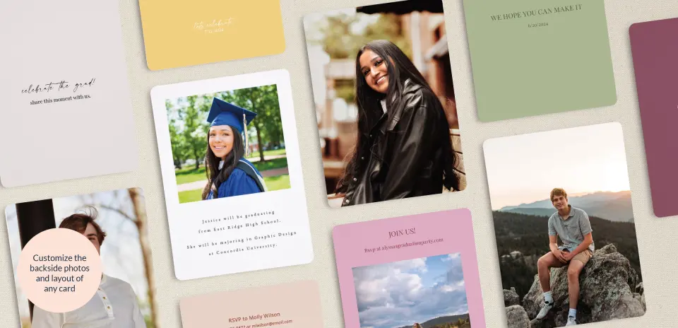 Grad Card Back