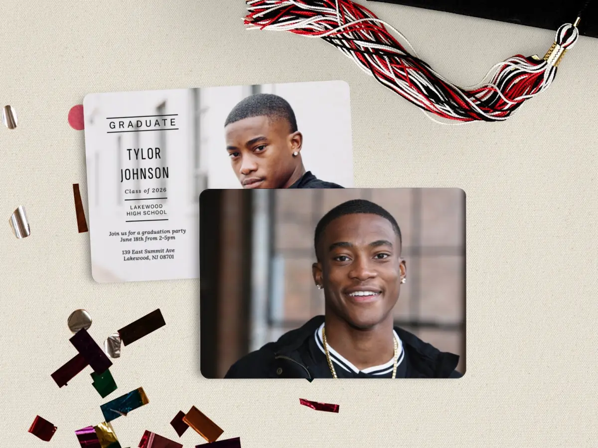 Grad Card Back