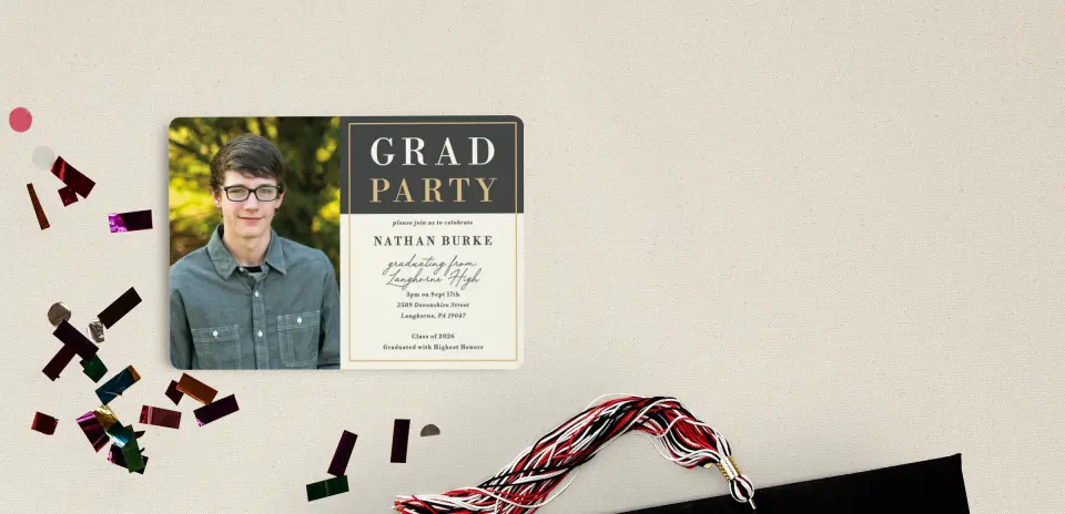 Grad Card Front