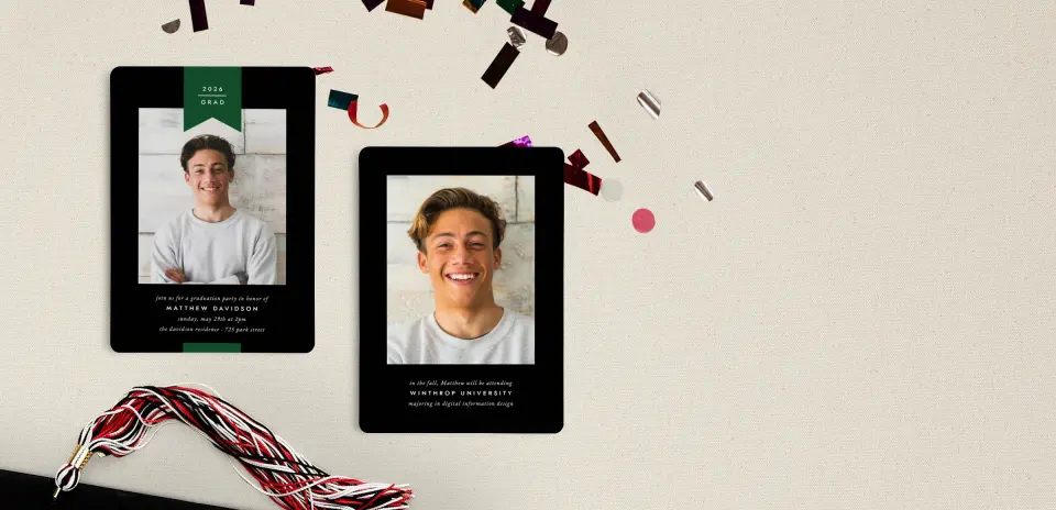 Grad Card Back