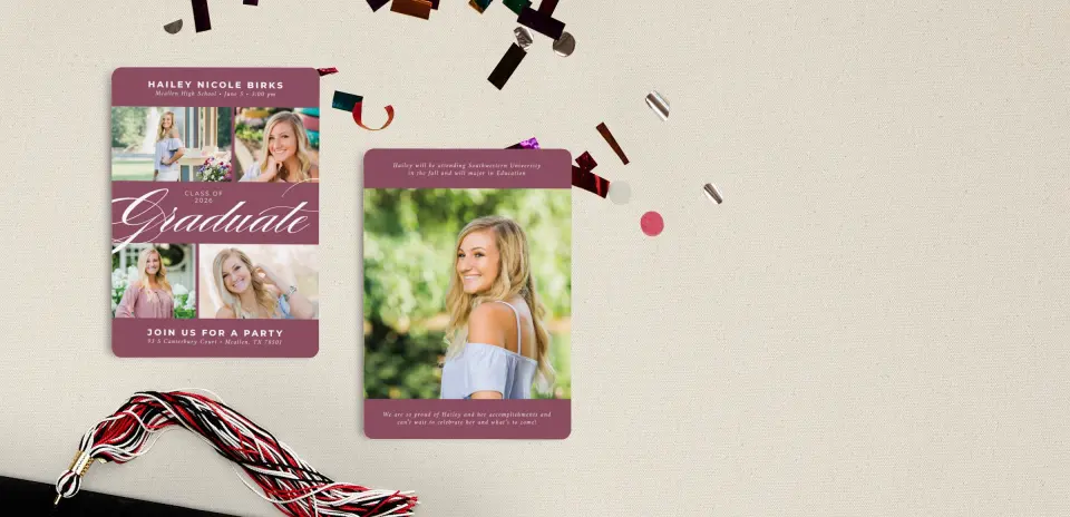 Grad Card Back