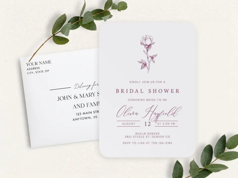 Front & Envelope