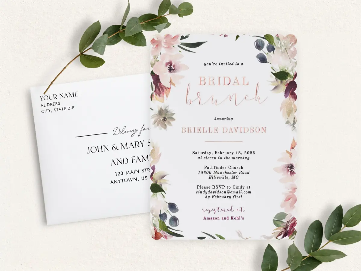 Front & Envelope