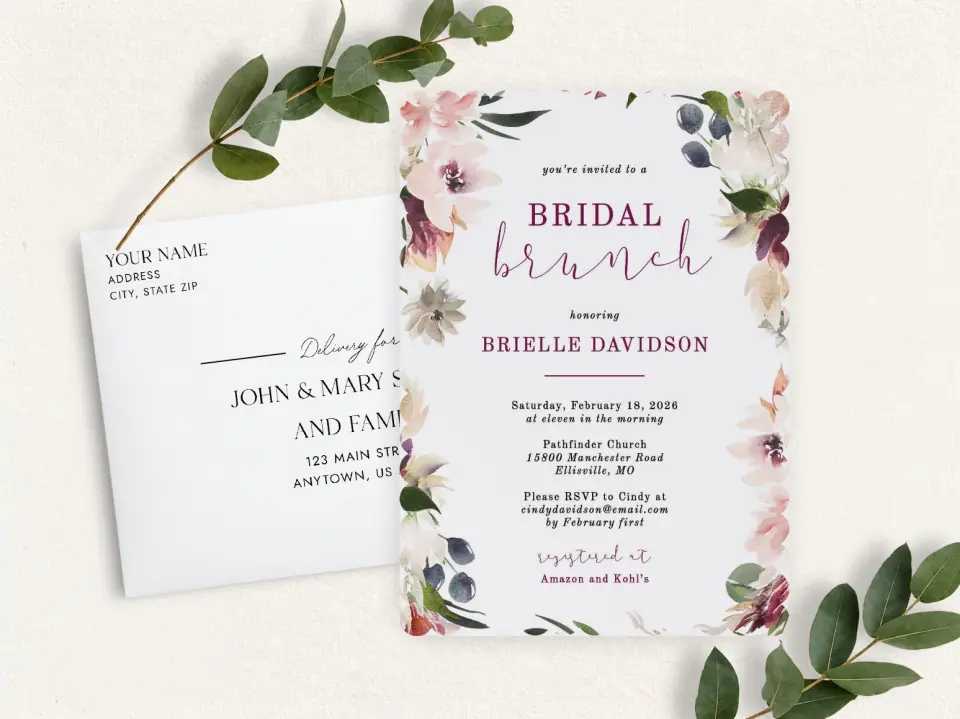 Front & Envelope