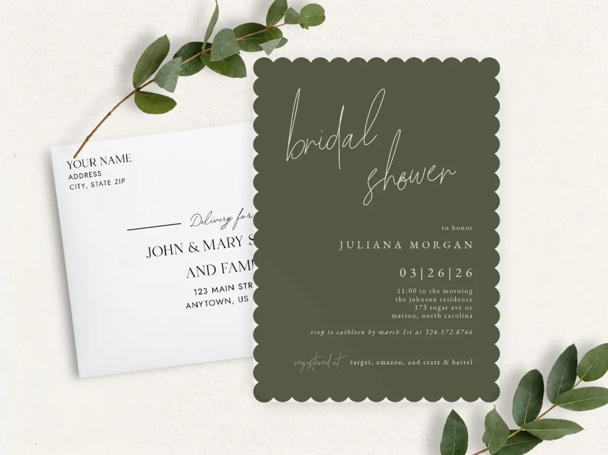 Front & Envelope