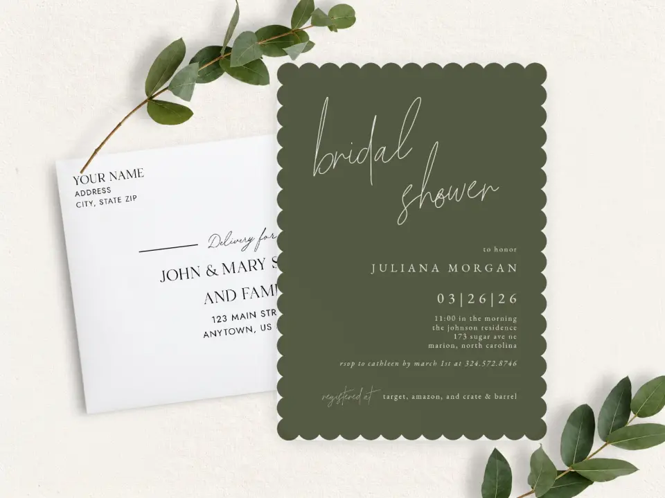 Front & Envelope
