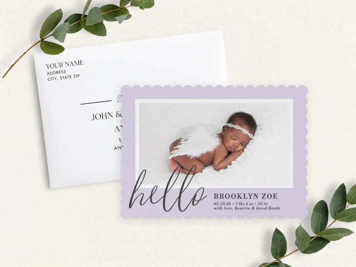 Front & Envelope