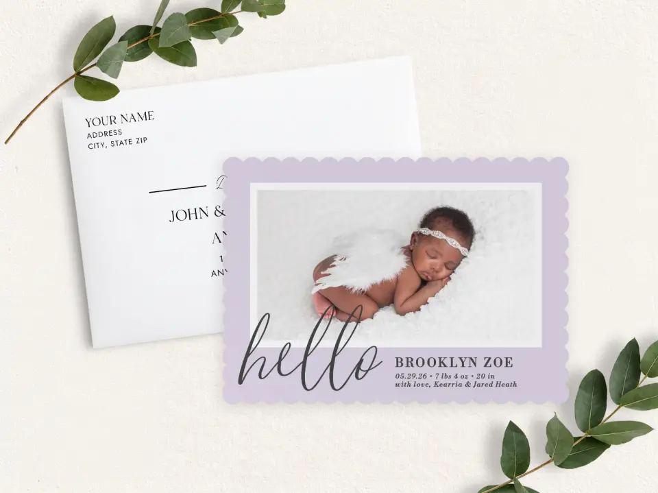 Front & Envelope
